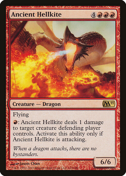 Ancient Hellkite (122) (Foil) - Magic 2011 - Game On