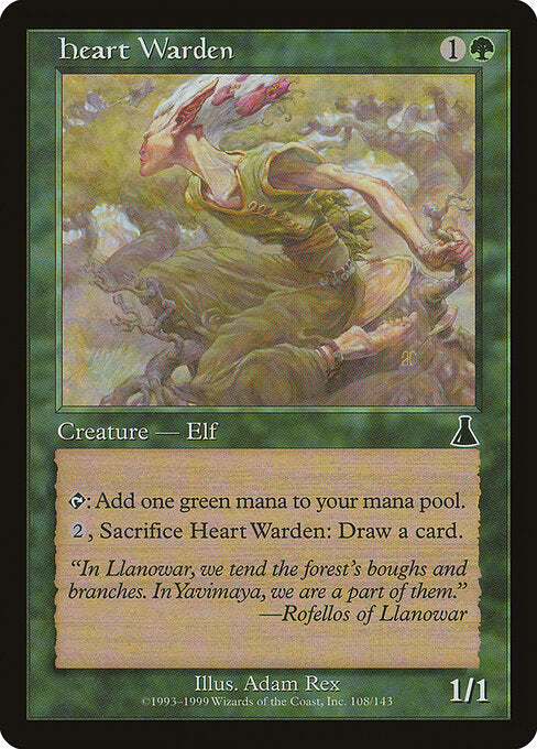 Heart Warden (108) - Urza's Destiny - Game On