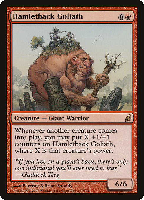 Hamletback Goliath (173) - Lorwyn - Game On