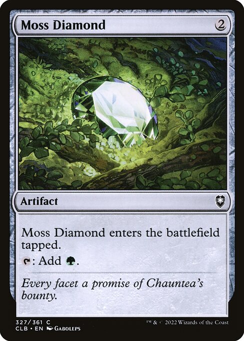 Moss Diamond (327) - Commander Legends: Battle for Baldur's Gate - Game On