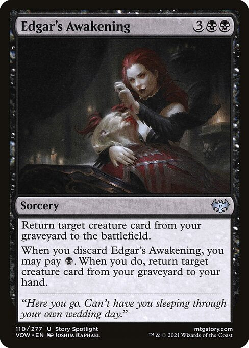 Edgar's Awakening (110) - Innistrad: Crimson Vow - Game On