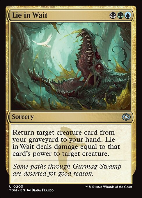 Lie in Wait (203) - Tarkir: Dragonstorm - Game On