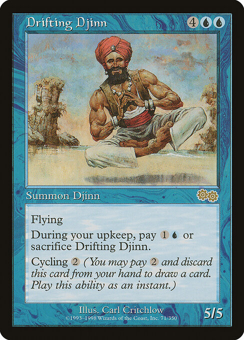 Drifting Djinn (71) - Urza's Saga - Game On