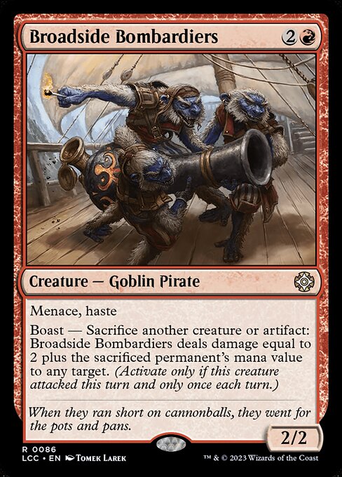 Broadside Bombardiers (86) - The Lost Caverns of Ixalan Commander - Game On