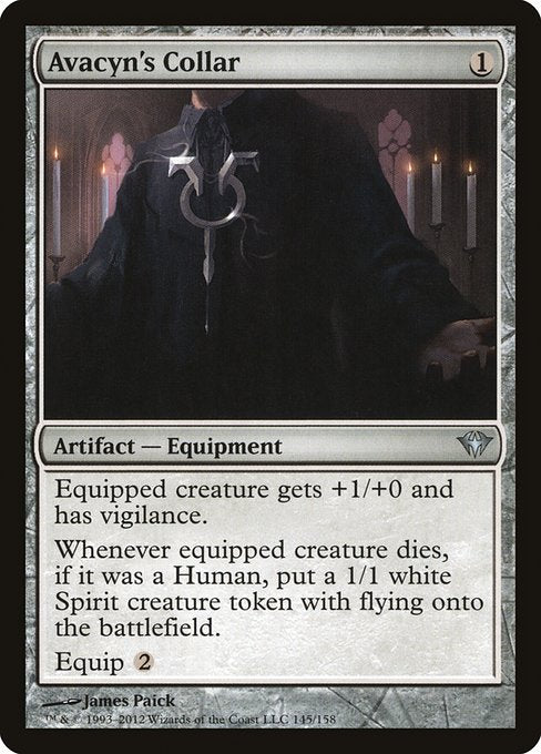 Avacyn's Collar (145) (Foil) - Dark Ascension - Game On