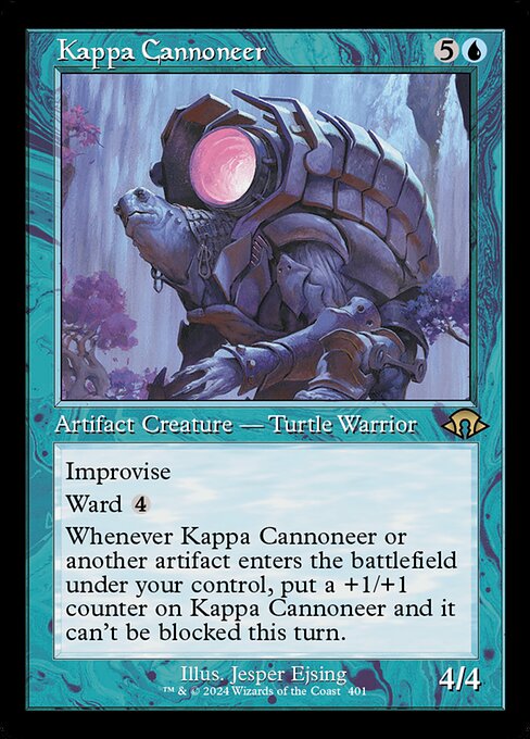 Kappa Cannoneer (401) (Foil) - Modern Horizons 3 - Game On