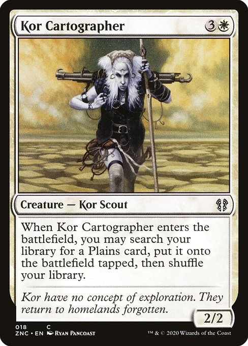 Kor Cartographer (18) - Zendikar Rising Commander - Game On