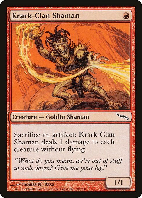 Krark-Clan Shaman (98) - Mirrodin - Game On