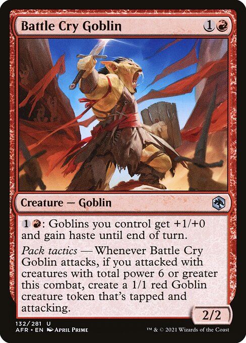 Battle Cry Goblin (132) - Adventures in the Forgotten Realms - Game On
