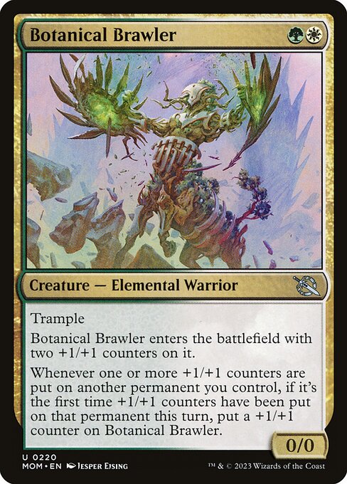 Botanical Brawler (220) (Foil) - March of the Machine - Game On