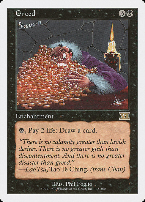 Greed (135) - Classic Sixth Edition - Game On