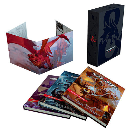 Dungeons & Dragons Core Rulebooks Gift Set - Game On