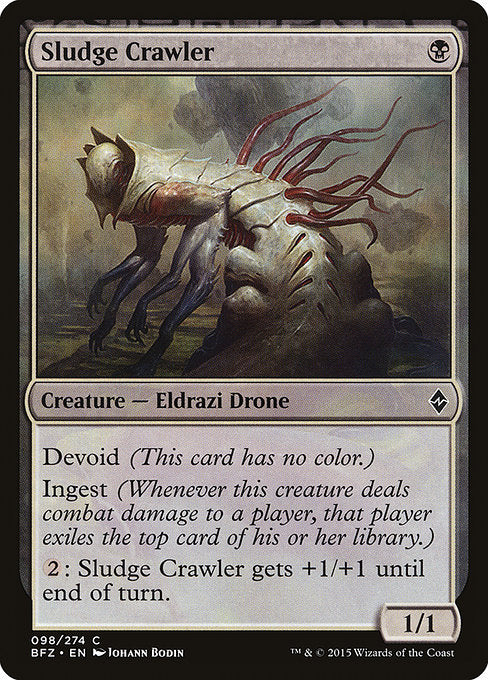 Sludge Crawler (98) (Foil) - Battle for Zendikar - Game On