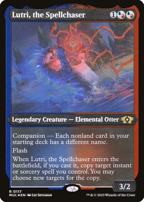 Lutri, the Spellchaser (117) (Etched) - Multiverse Legends - Game On