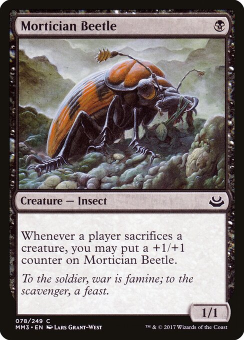 Mortician Beetle (78) - Modern Masters 2017 - Game On
