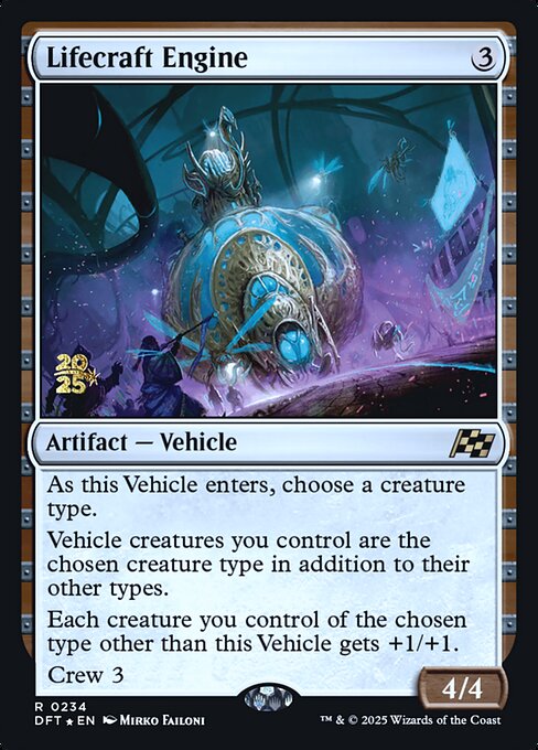 Lifecraft Engine (234s) (Foil) - Aetherdrift Promos - Game On