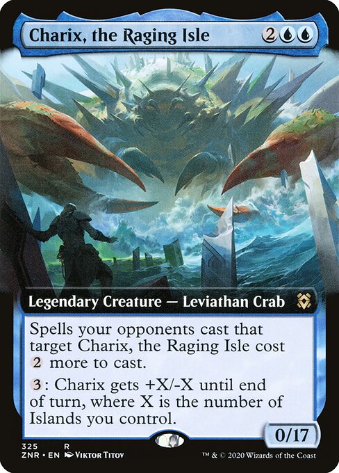 Charix, the Raging Isle (325) - EXTENDED ART - Zendikar Rising - Game On