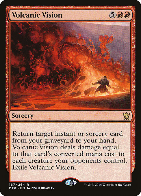 Volcanic Vision (167) - Dragons of Tarkir - Game On
