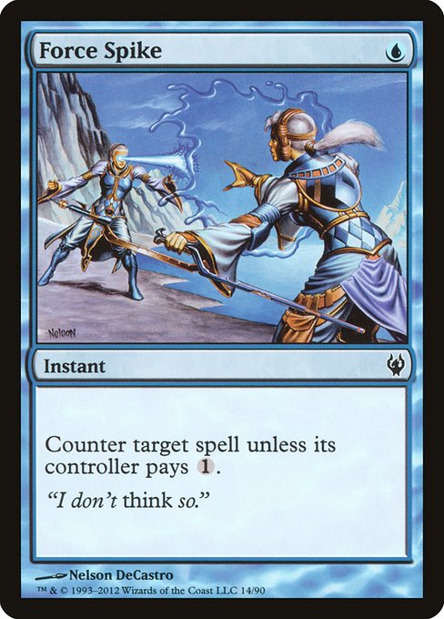 Force Spike (14) - Duel Decks: Izzet vs. Golgari - Game On