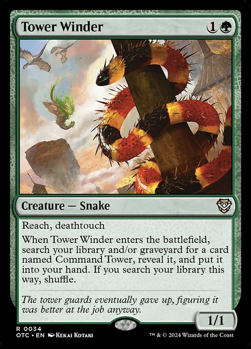 Tower Winder (34) - Outlaws of Thunder Junction Commander - Game On