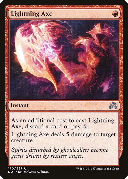 Lightning Axe (170) - Shadows over Innistrad - Game On