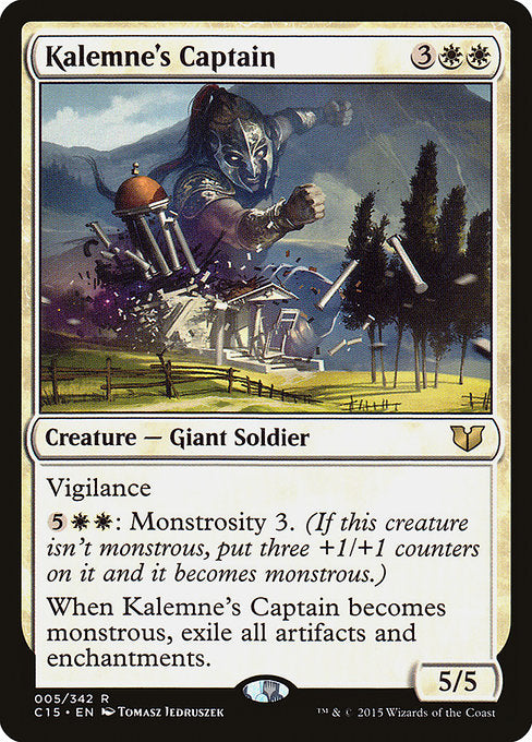 Kalemne's Captain (5) - Commander 2015 - Game On