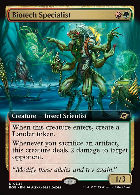 Biotech Specialist (347) - EXTENDED ART - Edge of Eternities - Game On