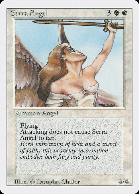 Serra Angel (40) - Revised Edition - Game On