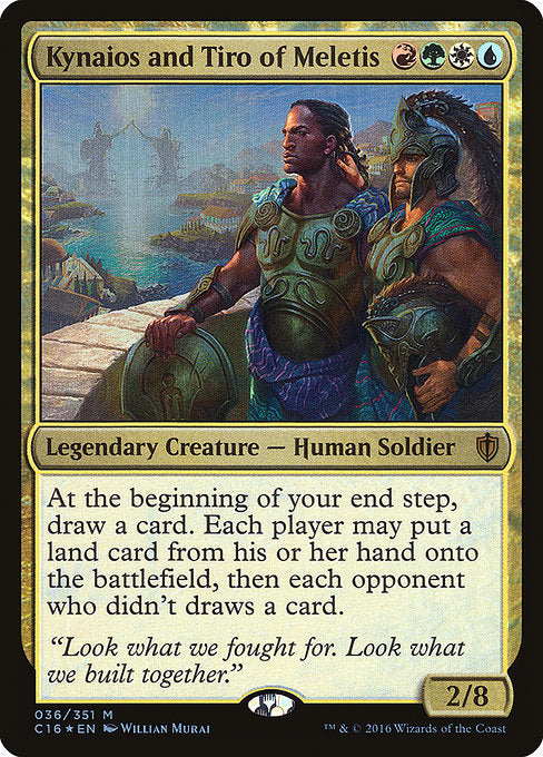 Kynaios and Tiro of Meletis (36) (Foil) - Commander 2016 - Game On