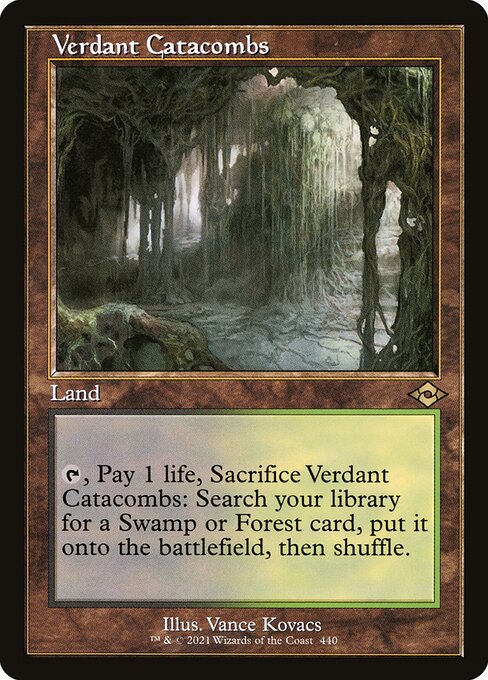 Verdant Catacombs (440) (Etched) - Modern Horizons 2 - Game On
