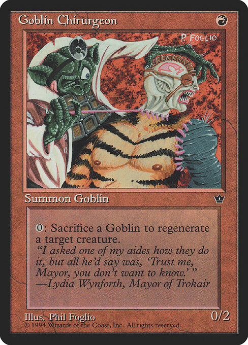 Goblin Chirurgeon (54b) - Fallen Empires - Game On