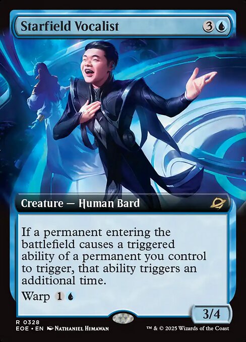 Starfield Vocalist (328) - EXTENDED ART - Edge of Eternities - Game On