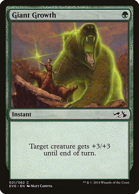 Giant Growth (21) - Duel Decks Anthology: Elves vs. Goblins - Game On