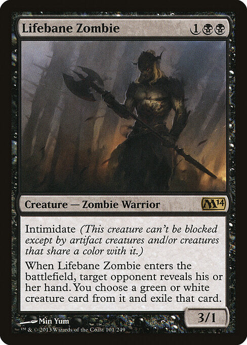 Lifebane Zombie (101) - Magic 2014 - Game On