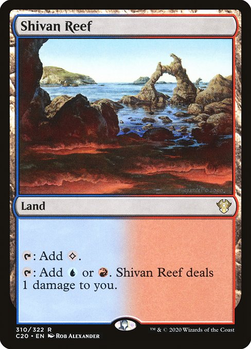 Shivan Reef (310) - Commander 2020 - Game On