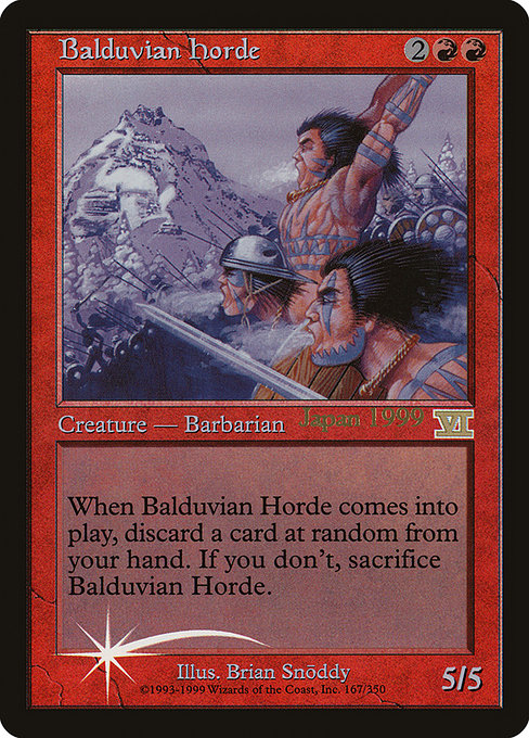 Balduvian Horde (1) (Foil) - World Championship Promos - Game On