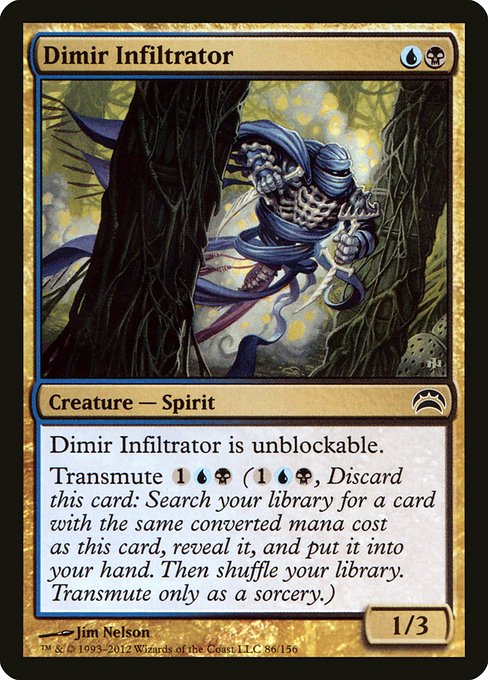 Dimir Infiltrator (86) - Planechase 2012 - Game On