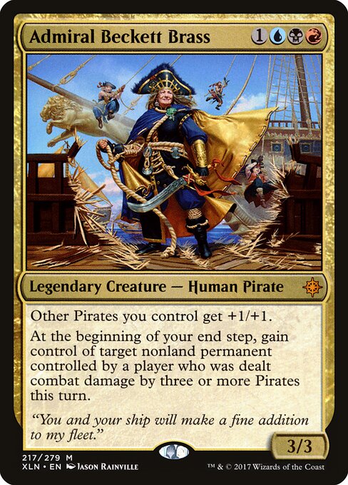 Admiral Beckett Brass (217) - Ixalan - Game On