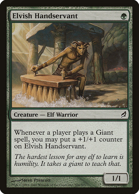 Elvish Handservant (206) (Foil) - Lorwyn - Game On