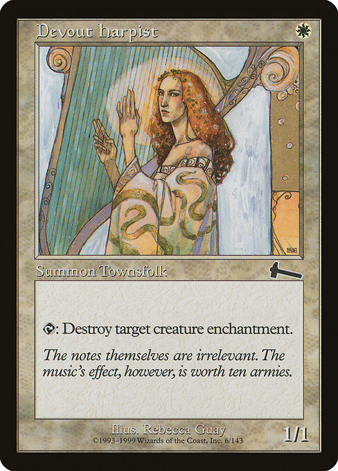 Devout Harpist (6) - Urza's Legacy - Game On