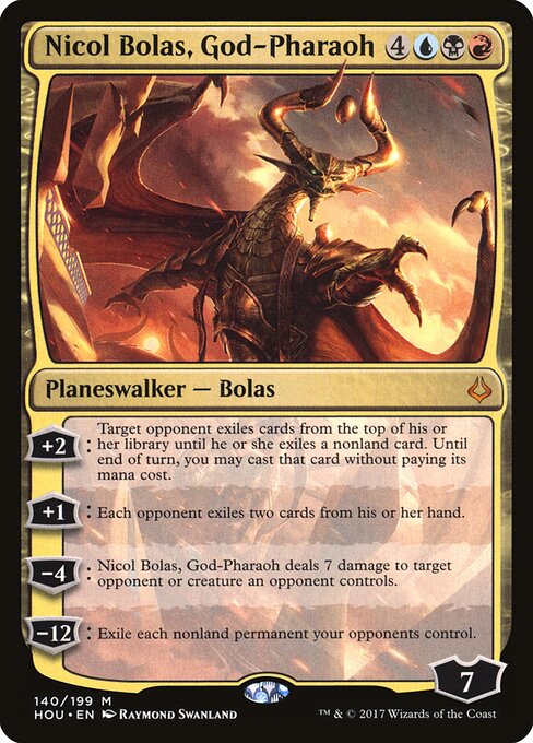 Nicol Bolas, God-Pharaoh (140) - Hour of Devastation - Game On