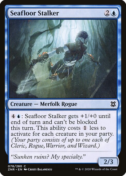 Seafloor Stalker (78) - Zendikar Rising - Game On