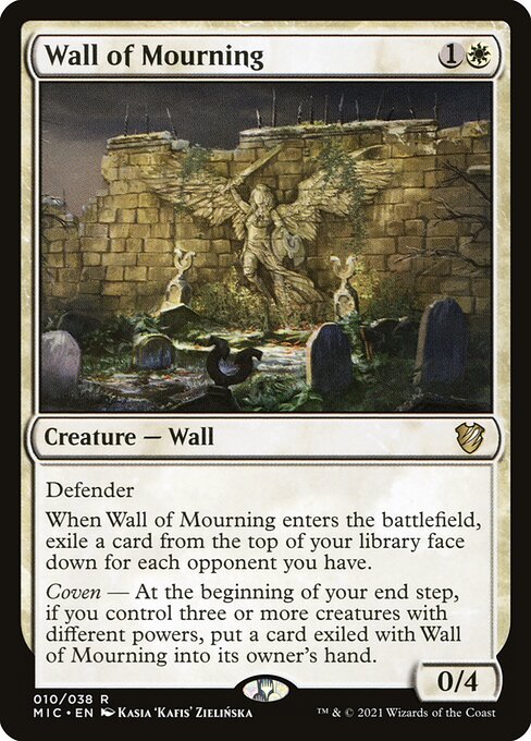 Wall of Mourning (10) - Midnight Hunt Commander - Game On
