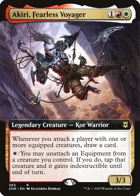 Akiri, Fearless Voyager (365) - EXTENDED ART - Zendikar Rising - Game On