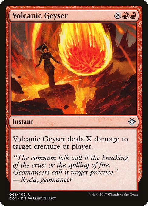 Volcanic Geyser (61) - Archenemy: Nicol Bolas - Game On