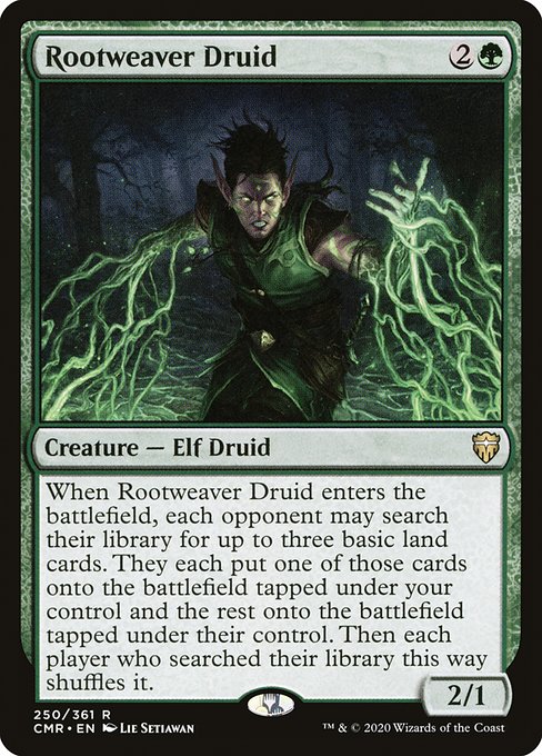 Rootweaver Druid (250) - Commander Legends - Game On