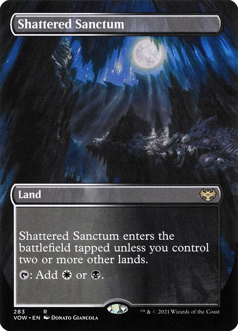 Shattered Sanctum (283) - BORDERLESS - FULL ART - Innistrad: Crimson Vow - Game On
