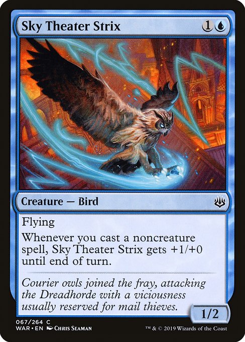 Sky Theater Strix (67) (Foil) - War of the Spark - Game On