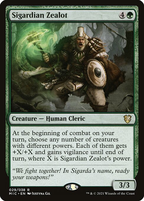 Sigardian Zealot (29) - Midnight Hunt Commander - Game On
