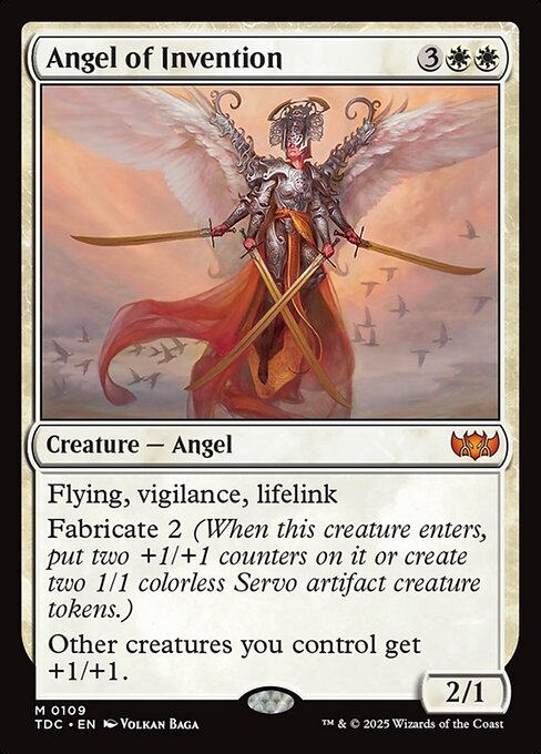 Angel of Invention (109) - Tarkir: Dragonstorm Commander - Game On